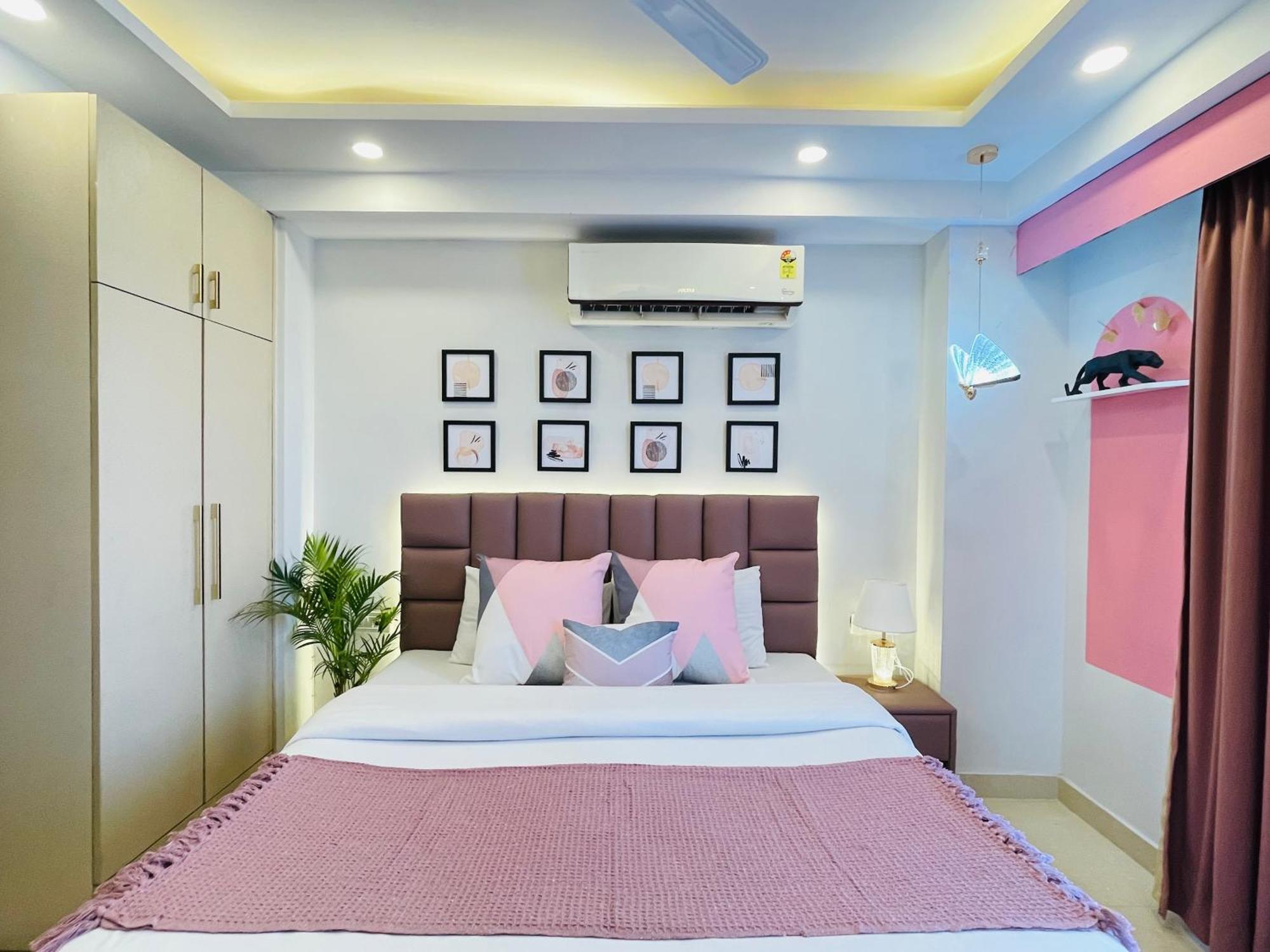 Bedchambers Medicity Serviced Apartments In Ґурґаон Екстер'єр фото